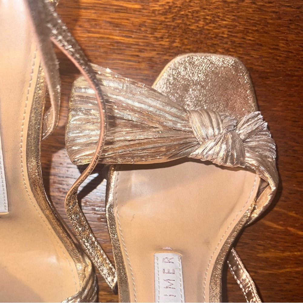 Gold Gibson Latimer shoes